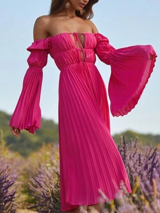 Alamour The Label Dresses & Skirts - ALAMOUR - Hot Pink Analu Dress Size Xl